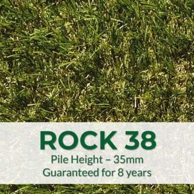 Sanctuary ROCK38 artificial grass - 35mm pile height