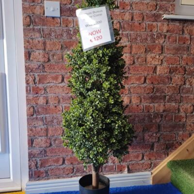 120cm Buxus Tower Cone Artificial Tree