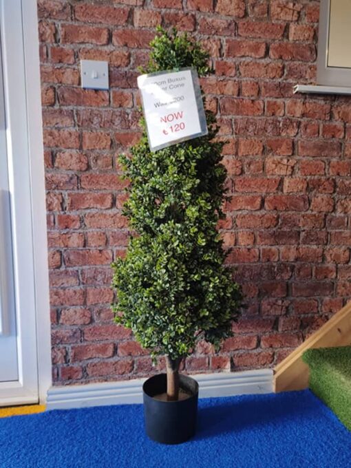 120cm Buxus Tower Cone Artificial Tree
